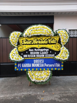 Papan Bunga Duka di Kampung Gadang